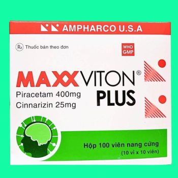 Thuốc MaxxViton Plus 400mg/25mg - điều trị rối loạn tiền đình