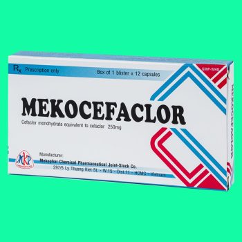 Mekocefaclor 250mg Mekophar 4 Thuốc Mekocefaclor 250mg Mekophar điều trị nhiễm khuẩn đường hô hấp