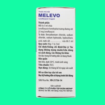 Melevo 5mg/ml 5 Melevo 5mg/ml