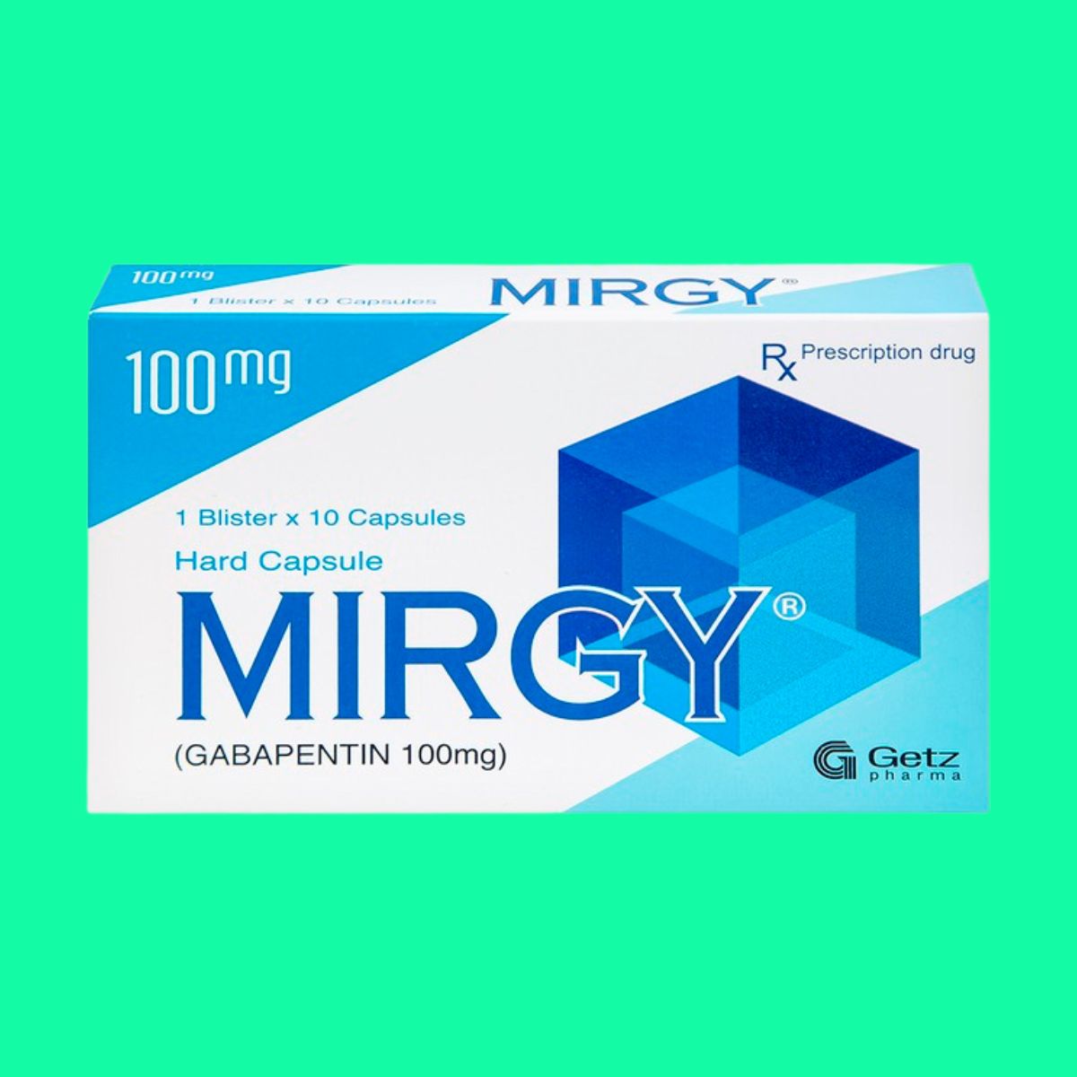 Mirgy capsules 100mg (2) Mirgy capsules 100mg