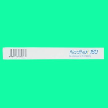 Thuốc Nadifex 180 - Giảm các triệu chứng viêm mũi dị ứng