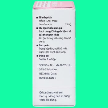Thuốc nhỏ mắt Phile 5 Thuốc nhỏ mắt Phileo điều trị viêm mi mắt, viêm bờ mi, viêm tuyến lệ