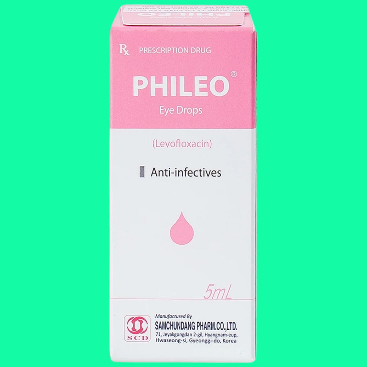 Phileo-4 Thuốc nhỏ mắt Phileo điều trị viêm mi mắt, viêm bờ mi, viêm tuyến lệ