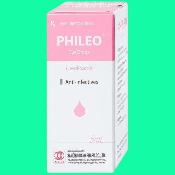 Thuốc nhỏ mắt Phileo điều trị viêm mi mắt, viêm bờ mi, viêm tuyến lệ
