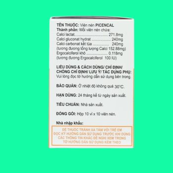 Picencal Tablet 5 Picencal Tablet