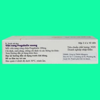 Prega 100 Hetero 4 Thuốc Prega 100 Hetero điều trị đau thần kinh ngoại biên và trung ương