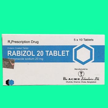 Thuốc Rabizol 20 Tablet điều trị loét dạ dày tá tràng đang tiến triển