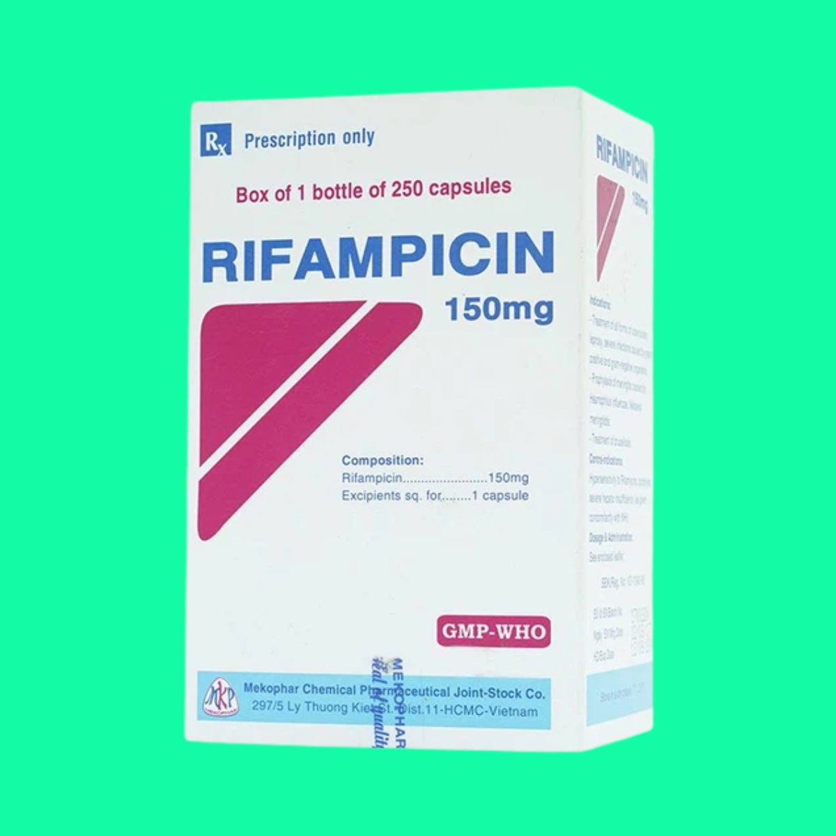Rifampicin 150mg - Mekophar (3) Rifampicin 150mg Mekophar