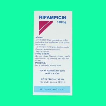 Rifampicin 150mg Mekophar 5 Rifampicin 150mg Mekophar
