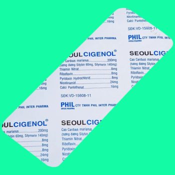 Seoul Cigenol 6 Thuốc Seoul Cigenol giúp hỗ trợ điều trị các bệnh về gan