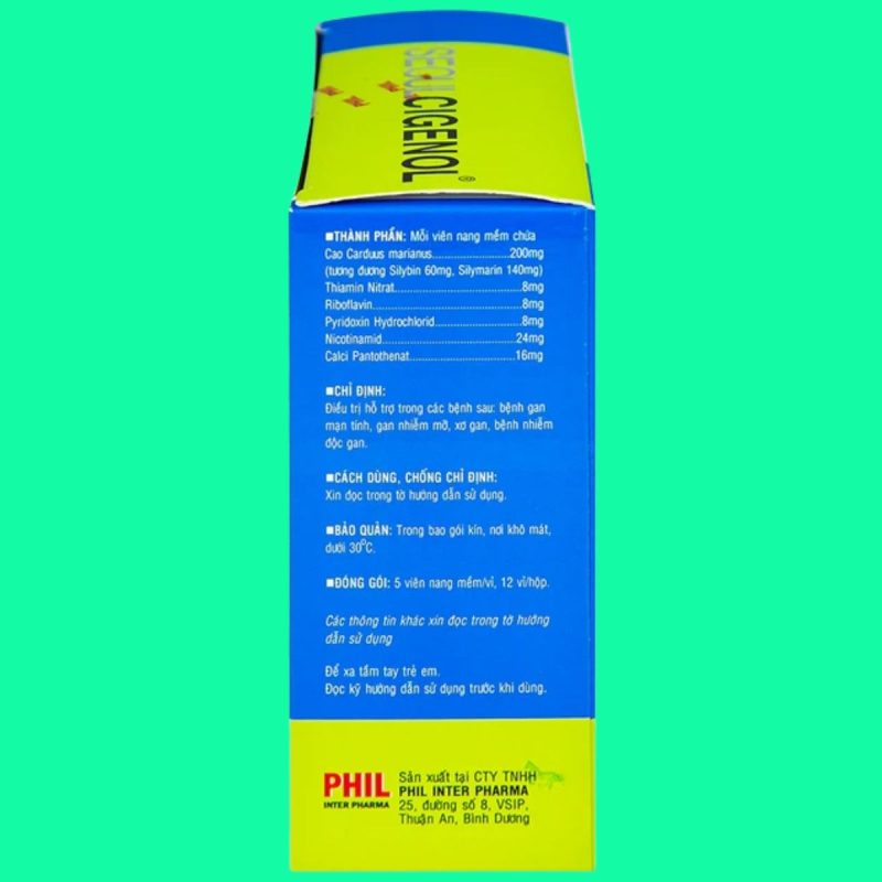 Cigenol Thuốc Seoul Cigenol - Giúp hỗ trợ điều trị các bệnh liên quan đến gan