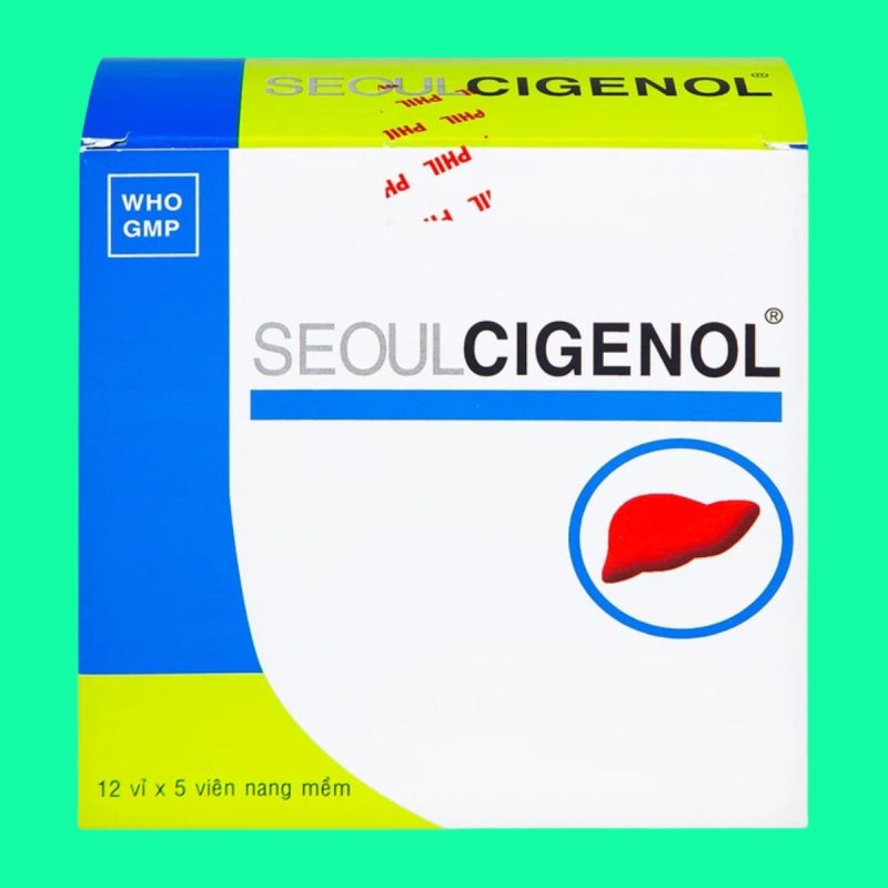 Cigenol Thuốc Seoul Cigenol - Giúp hỗ trợ điều trị các bệnh liên quan đến gan