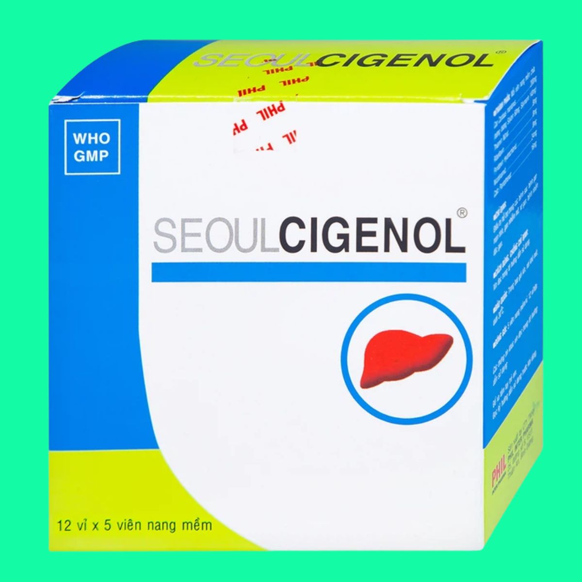 Seoul-Cigenol-6 Thuốc Seoul Cigenol giúp hỗ trợ điều trị các bệnh về gan