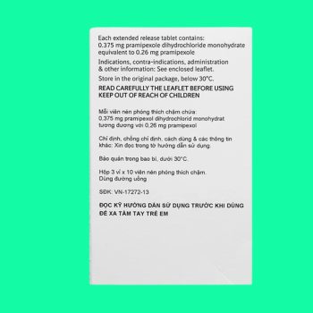 Sifrol 0.375mg 3 Sifrol 0.375mg