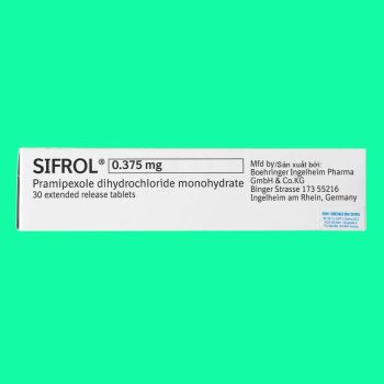 Sifrol 0.375mg 4 Sifrol 0.375mg