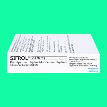 Sifrol 0.375mg 6 Sifrol 0.375mg
