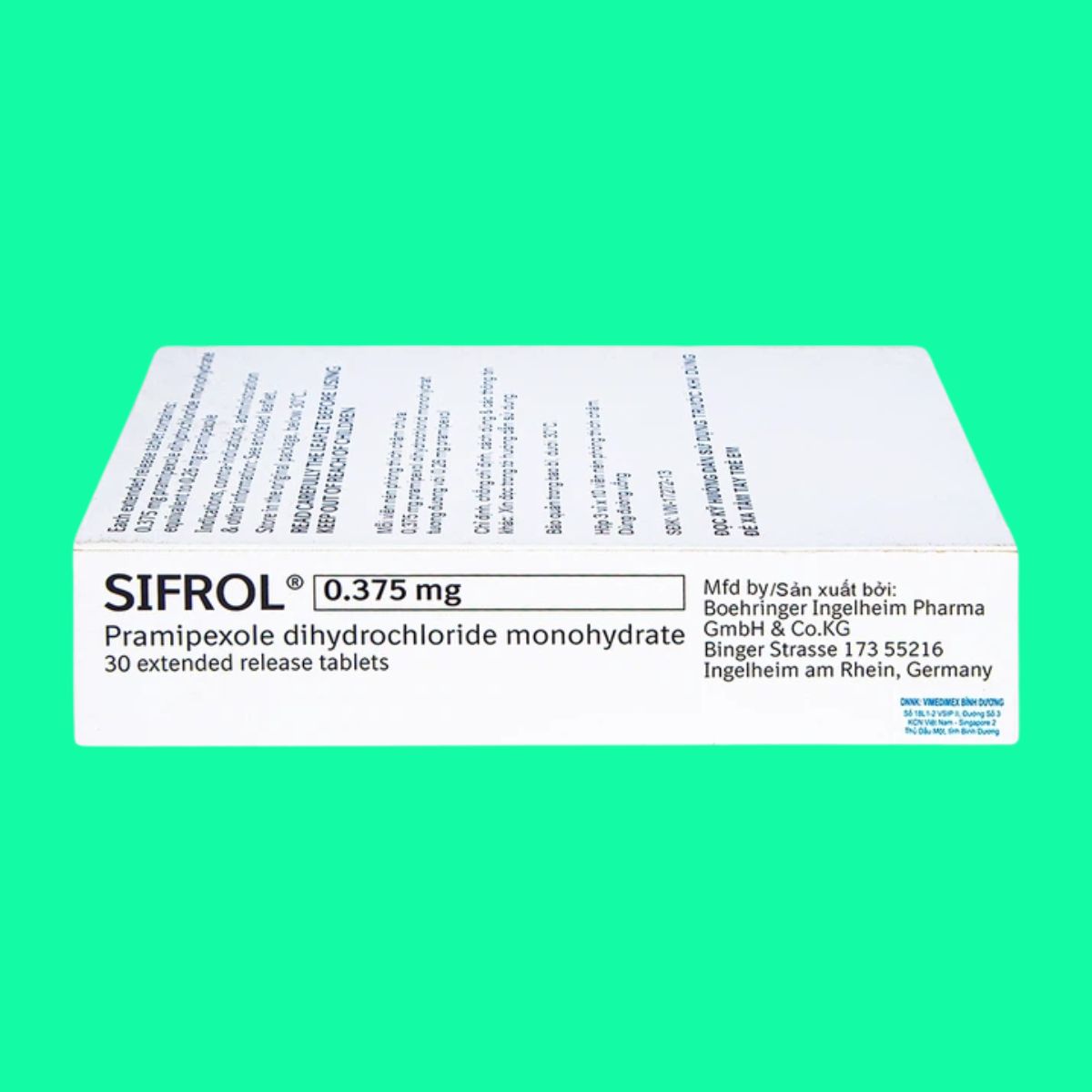 Sifrol 0.375mg (6) Sifrol 0.375mg