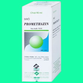 Siro Promethazin Vidipha 4 Thuốc Siro Promethazin Vidipha điều trị các triệu chứng mày đay, viêm mũi