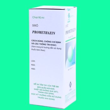 Siro Promethazin Vidipha 3 Thuốc Siro Promethazin Vidipha điều trị các triệu chứng mày đay, viêm mũi