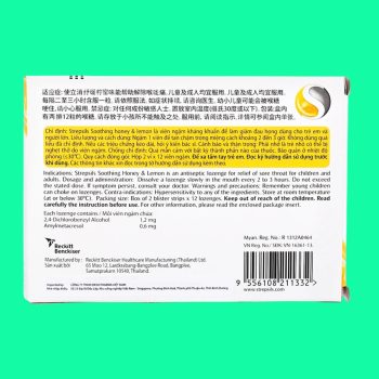 Strepsils Soothing Honey & Lemon