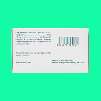 TV. Sulpiride 50mg