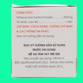 Tetracycline 500mg Mekophar 6 Tetracycline 500mg Mekophar 3