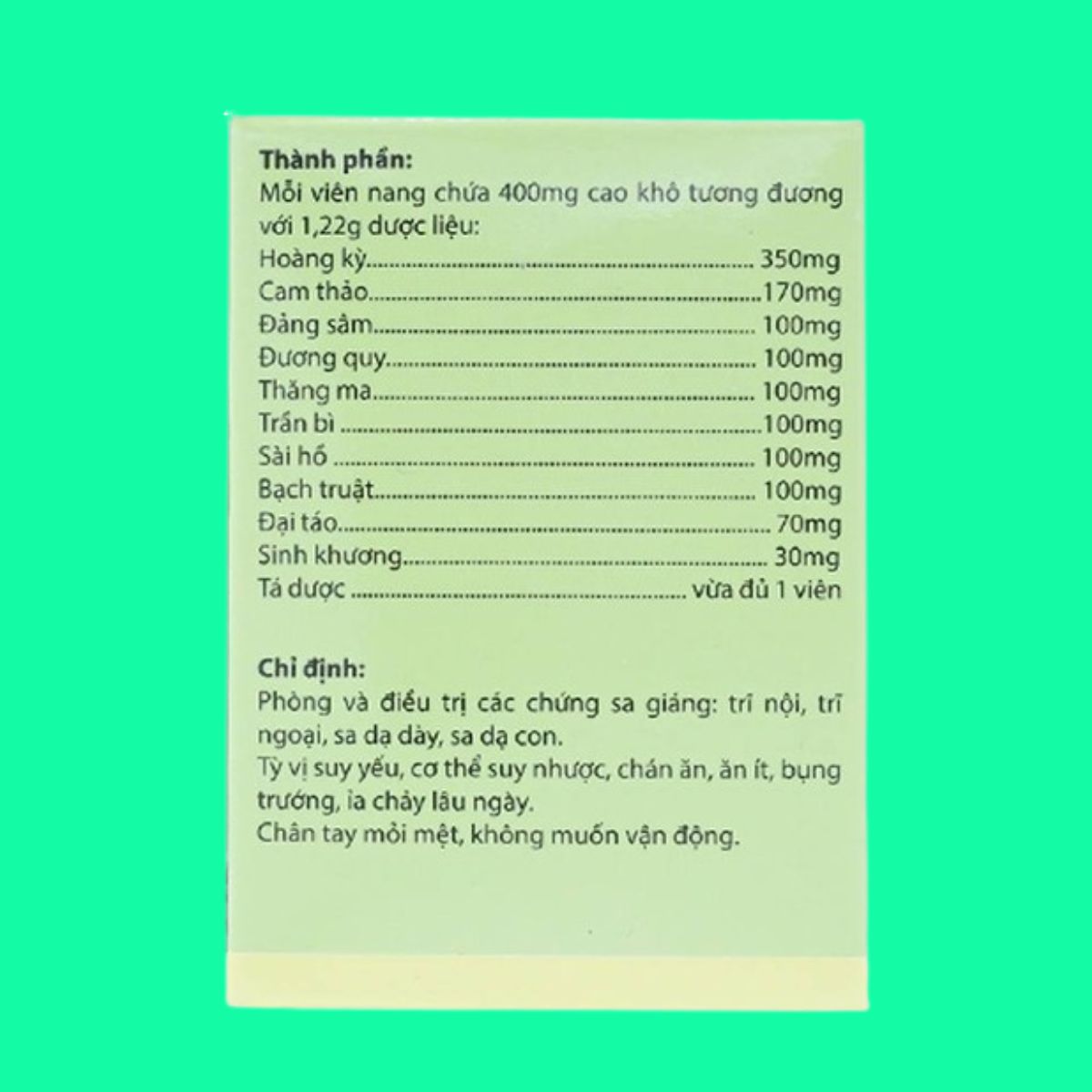 Thăng Trĩ Nam Dược (12) Thăng Trĩ Nam Dược