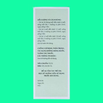 Thuốc ho trẻ em OPC 6 Thuốc ho trẻ em OPC