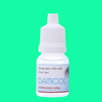 Thuốc nhỏ mắt Daiticol 8 Thuốc nhỏ mắt Daiticol