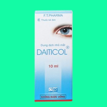 Thuốc nhỏ mắt Daiticol 4 Thuốc nhỏ mắt Daiticol