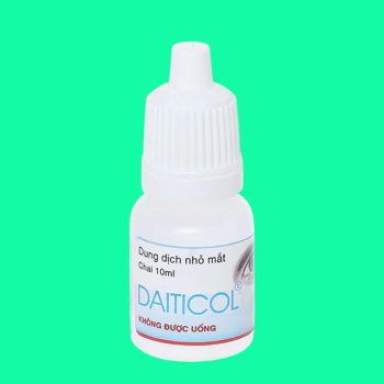 Thuốc nhỏ mắt Daiticol 7 Thuốc nhỏ mắt Daiticol