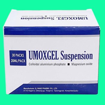 Thuốc Umoxgel Suspension điều trị viêm dạ dày, loét dạ dày - tá tràng