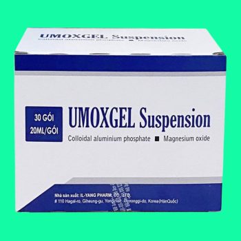 Thuốc Umoxgel Suspension điều trị viêm dạ dày, loét dạ dày - tá tràng