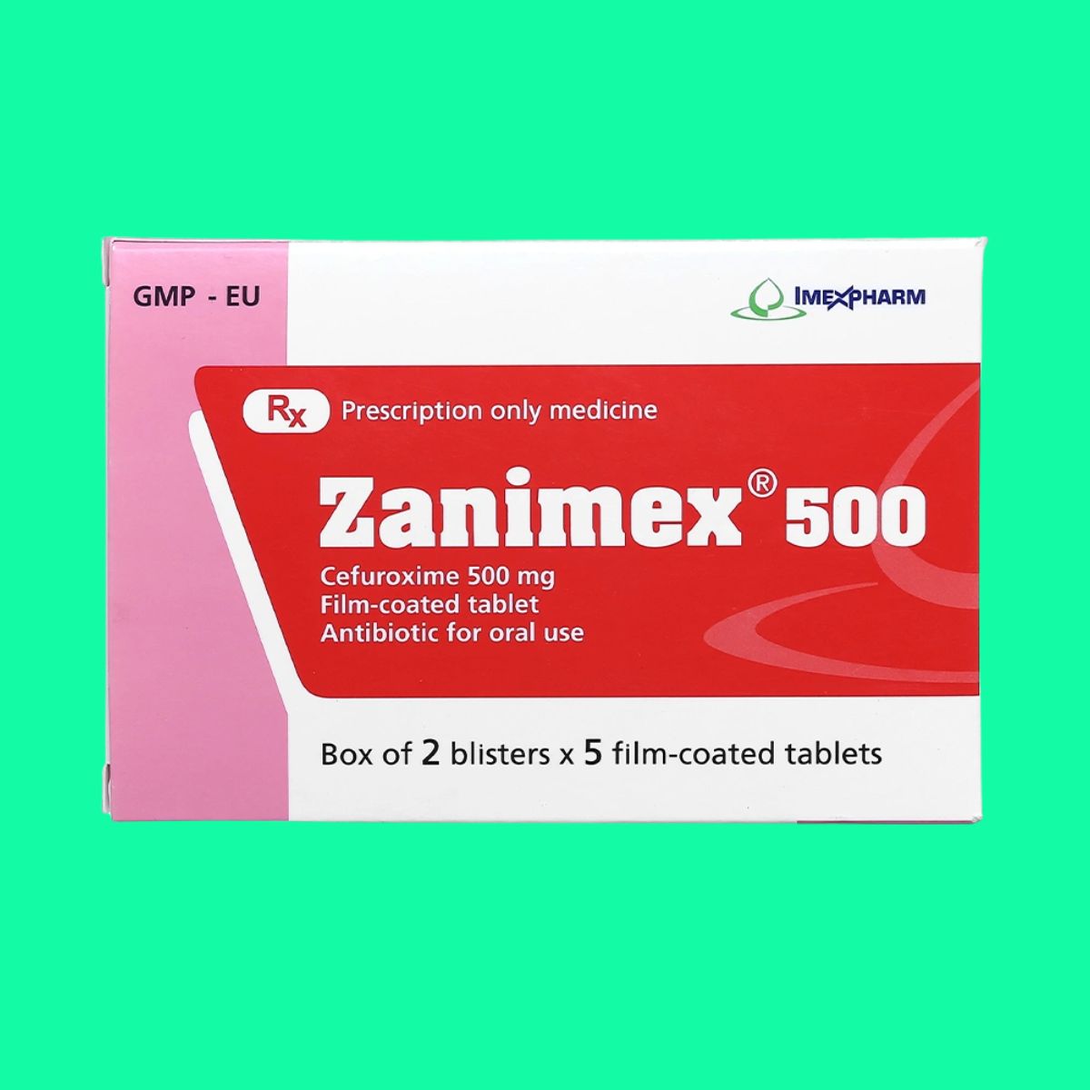 Zanimex 500mg (2) Zanimex 500mg