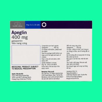 Apeglin 400mg 6 Apeglin 400mg
