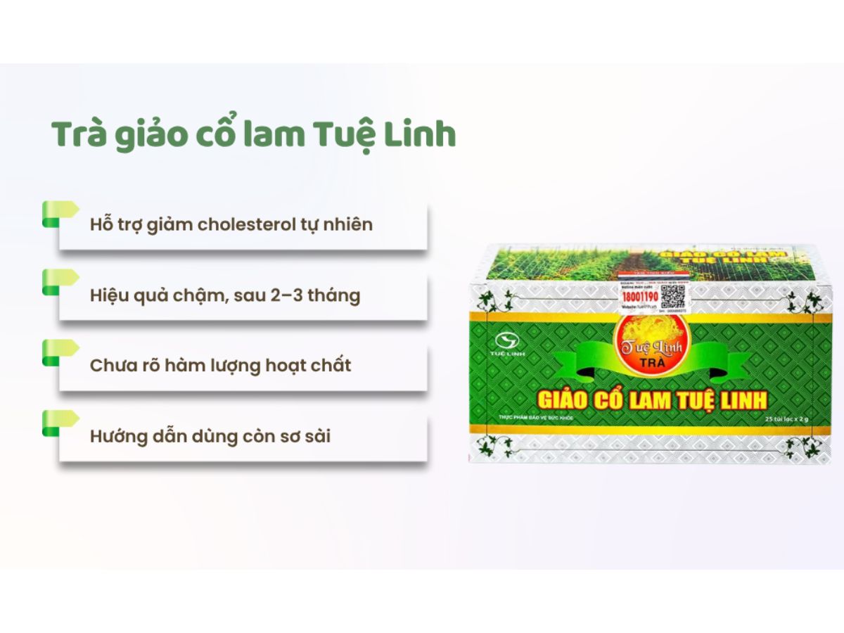 Trà giảo cổ lam Tuệ Linh