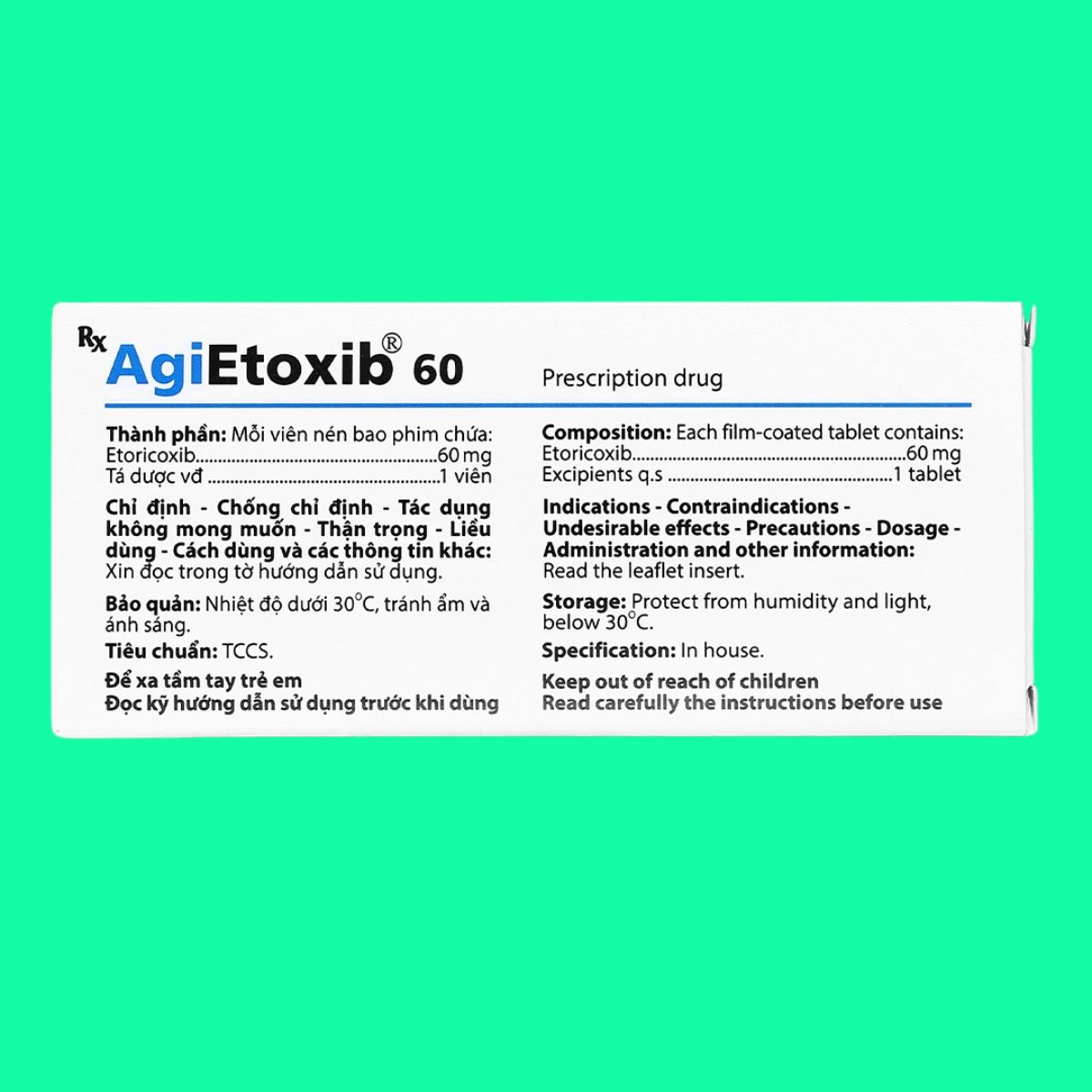 Agietoxib 60 (4) Agietoxib 60