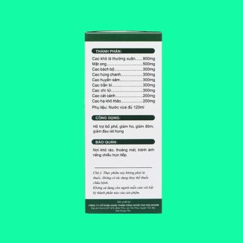 Alpes Syrup (chai 120ml) 4 Alpes Syrup