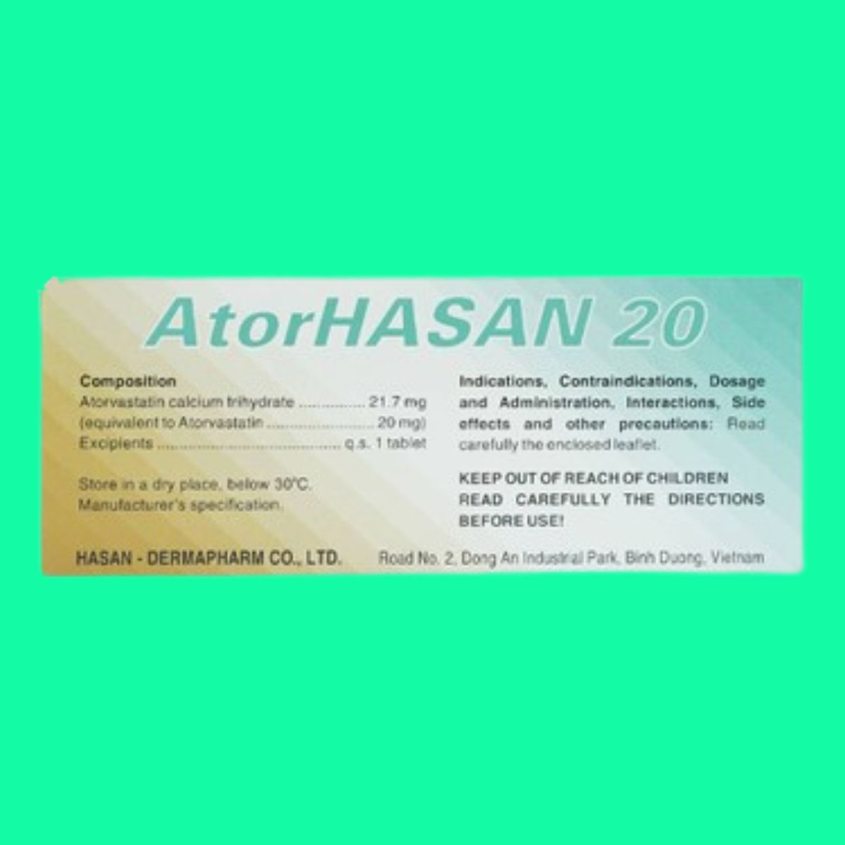 AtorHasan 20mg (6) AtorHasan 20mg