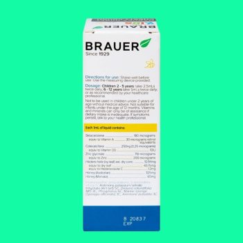 BRAUER Kids Manuka Honey Chesty Cough