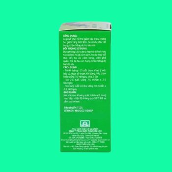 Bổ Phế Bảo Thanh Trẻ Em