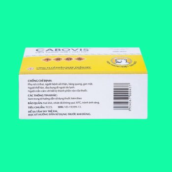 CABOVIS Viên Thanh Nhiệt Giải Độc