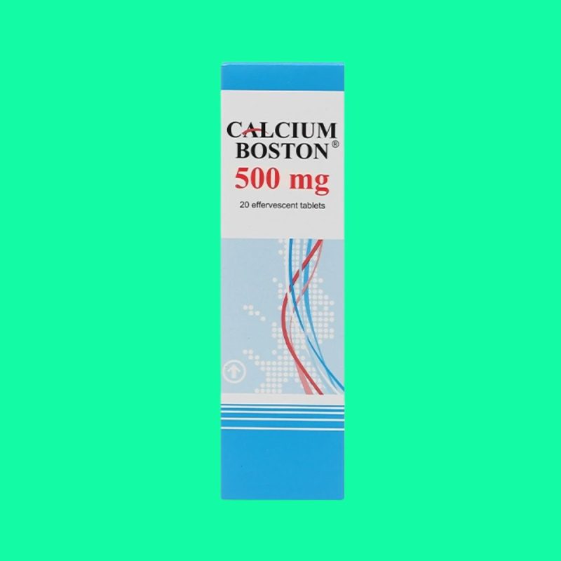 Thuốc Calciumboston 500mg điều trị còi xương và nhuyễn xương