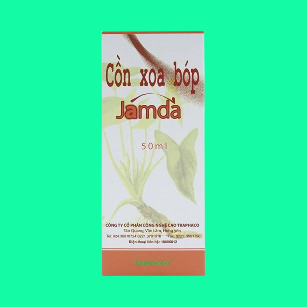 Cồn xoa bóp Jamda (2) Cồn xoa bóp Jamda