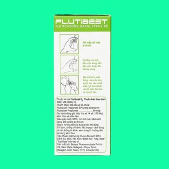 Flutibest 50 mcg/liều 3 Flutibest