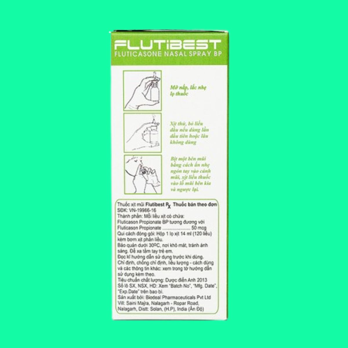 Flutibest 50 mcg liều (3) Flutibest