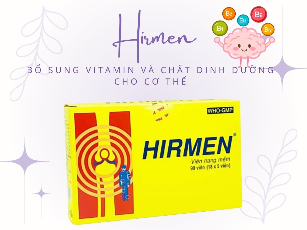 Thuốc Hirmen điều trị tình trạng viêm đa dây thần kinh