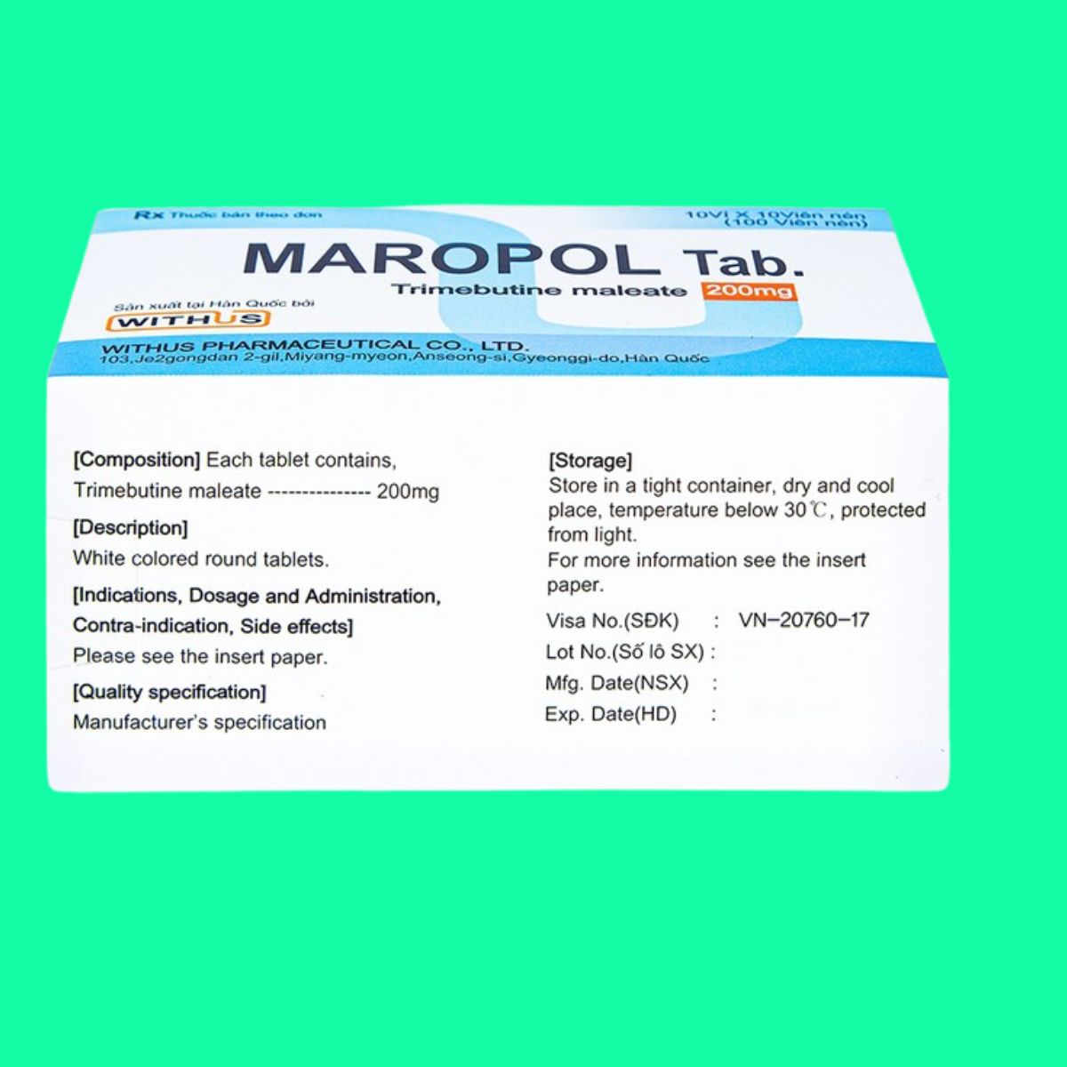 Maropol Tab. 200mg (4) Maropol Tab. 200mg