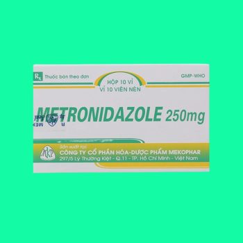Metronidazole 250mg Mekophar