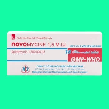 Novomycine 1.5 M.IU Mekophar